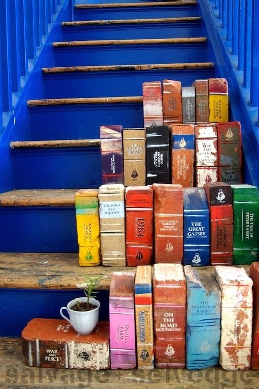 garden idea for book lovers