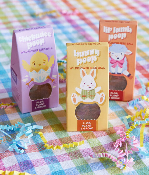 Easter Plops Seed Balls Set of 3 (Direct Ship Only)