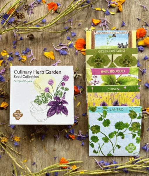 Culinary Herb Garden Seed Collection Gift Box (Direct Ship)